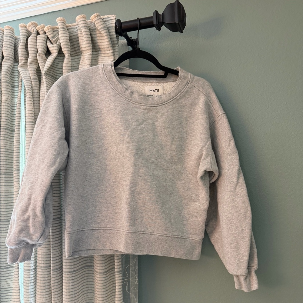 MATE the label gray Crewneck size small women’s